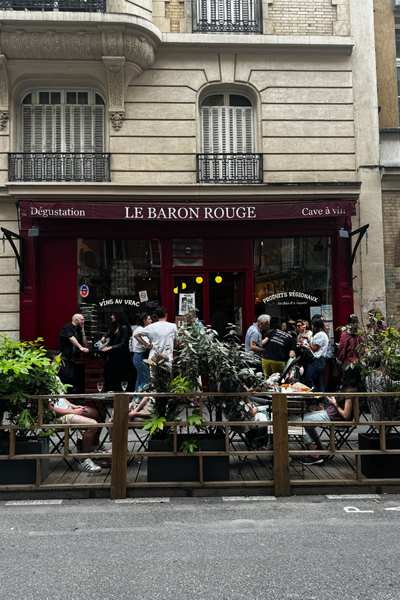 The best wine bar, Le Baron Rouge